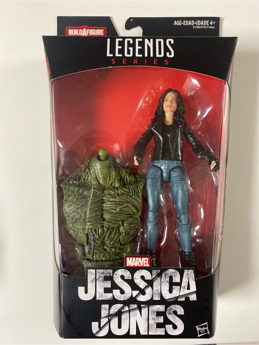 Marvel Legends Series Jessica Jones Action Figure - Black Jacket, Blue Jeans